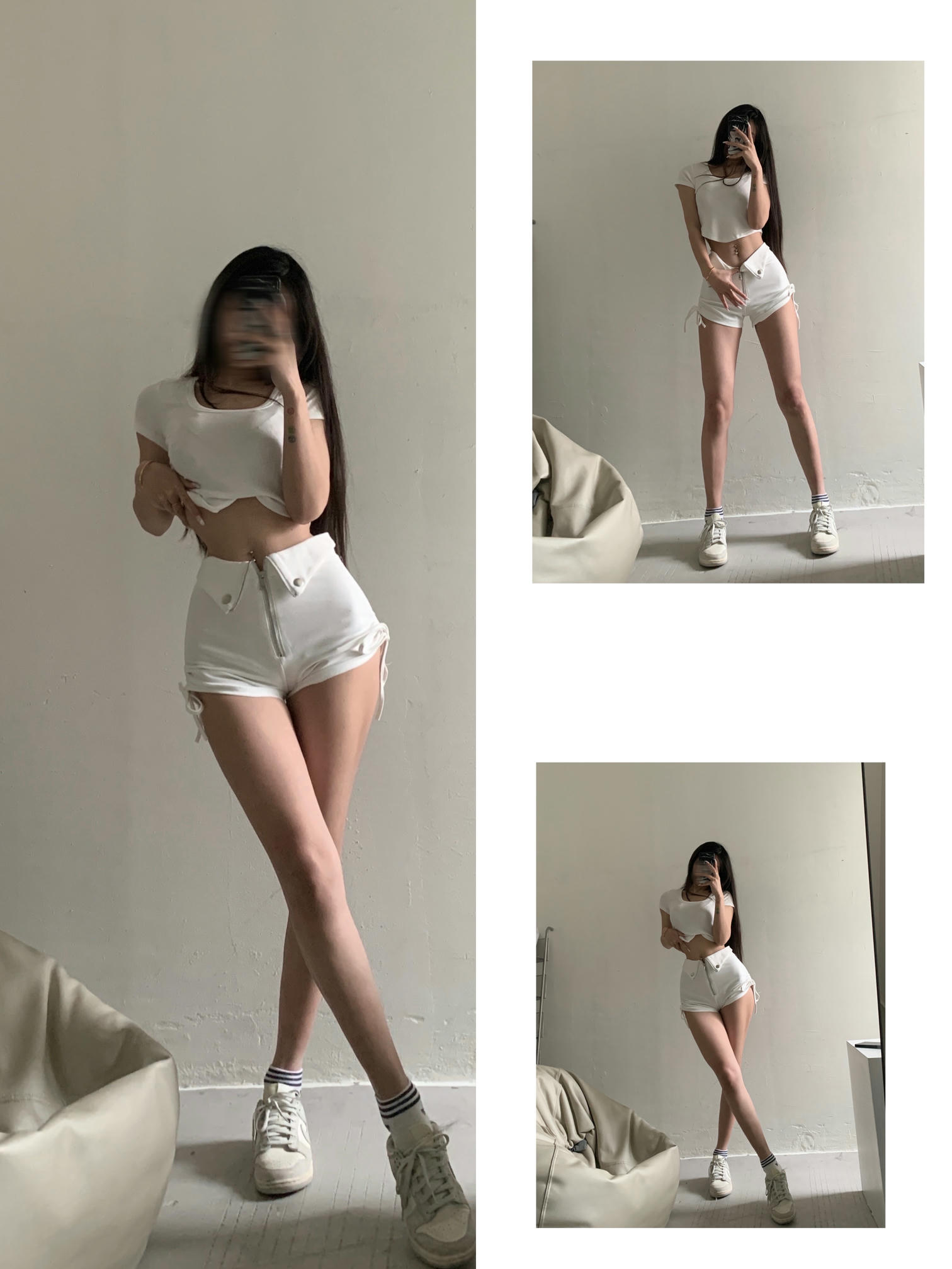 粉色的猪陈佩奇微密圈-188 欧美性感高腰紧身显瘦提臀侧边抽绳褶皱休闲短裤热裤_第1集