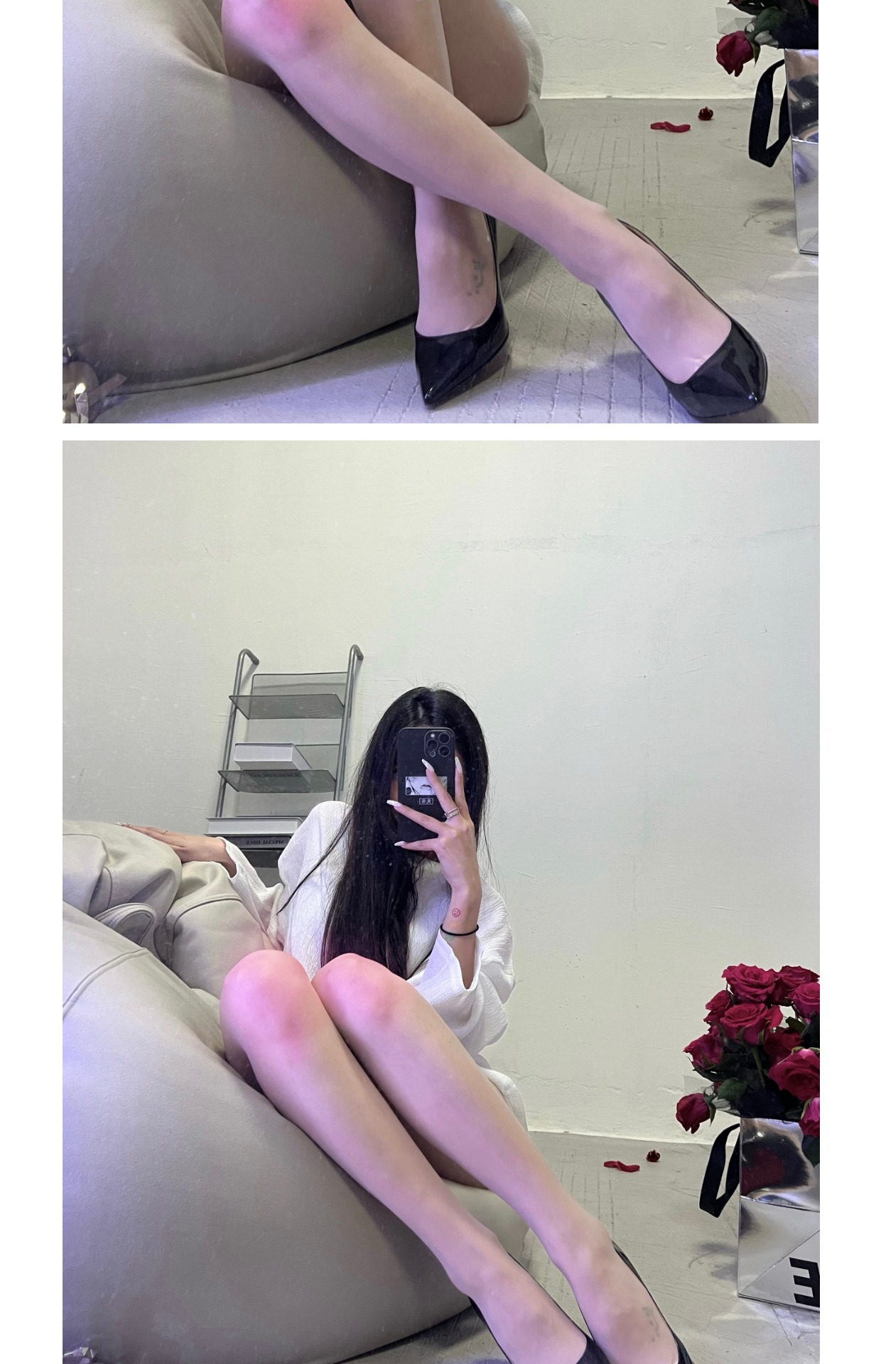 粉色的猪陈佩奇微密圈-189 腮红袜日系白色连裤袜薄款黑丝袜奶白色洛丽塔JK丝袜_第1集