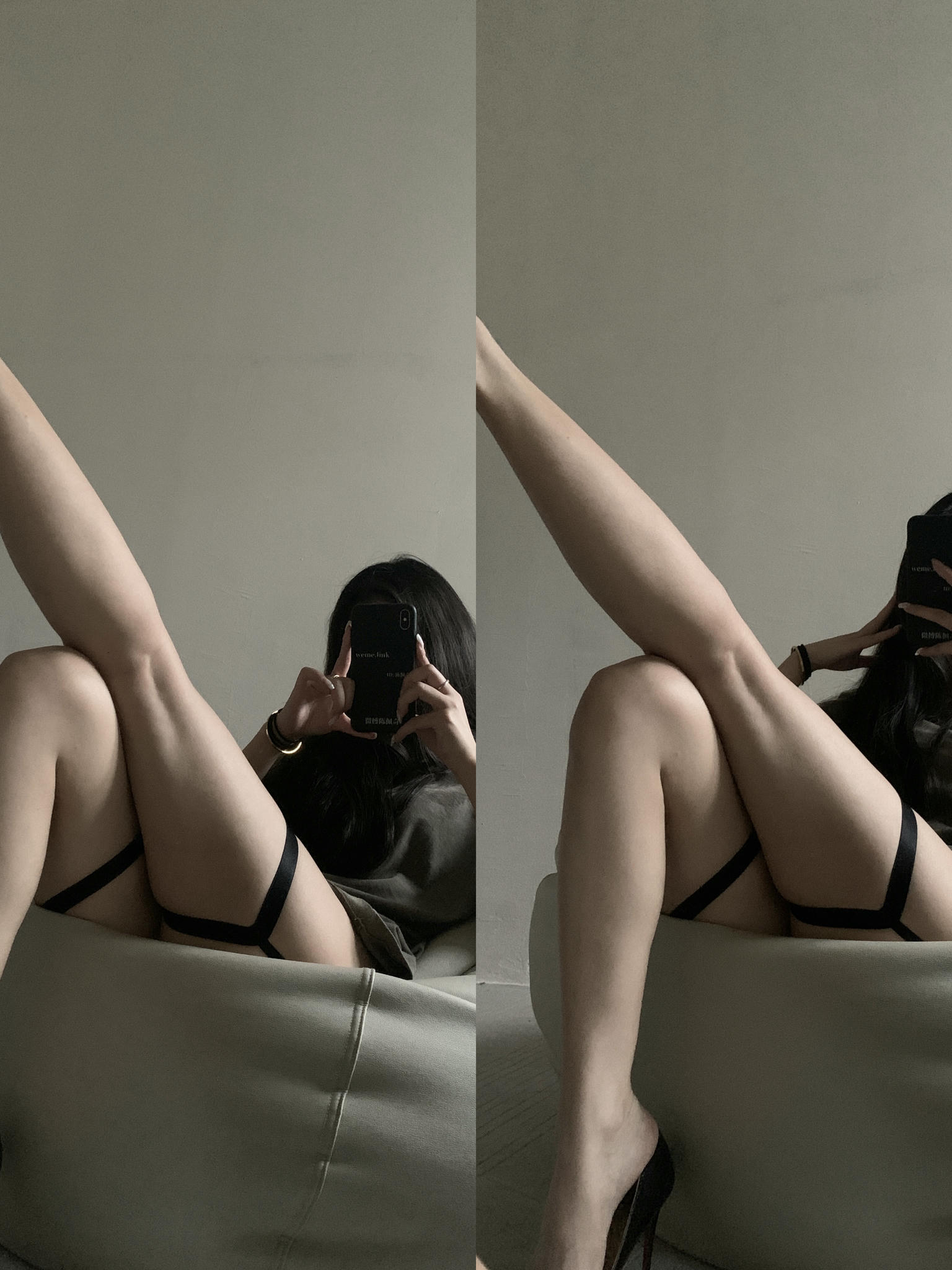 粉色的猪陈佩奇微密圈-197 吊带一体式腿环绑带性感情趣女ins朋克jk日系大腿饰品_第1集
