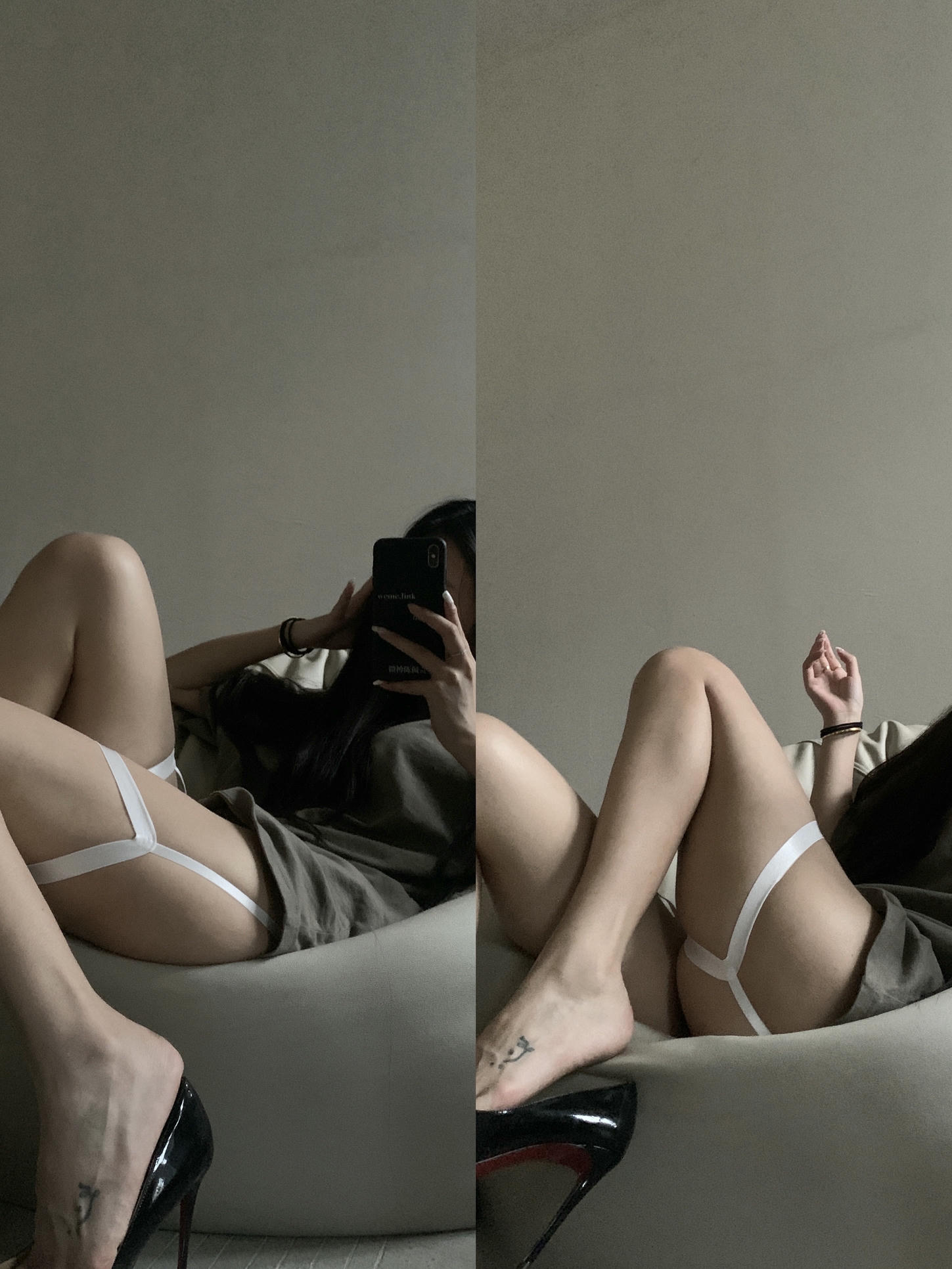粉色的猪陈佩奇微密圈-197 吊带一体式腿环绑带性感情趣女ins朋克jk日系大腿饰品_第1集