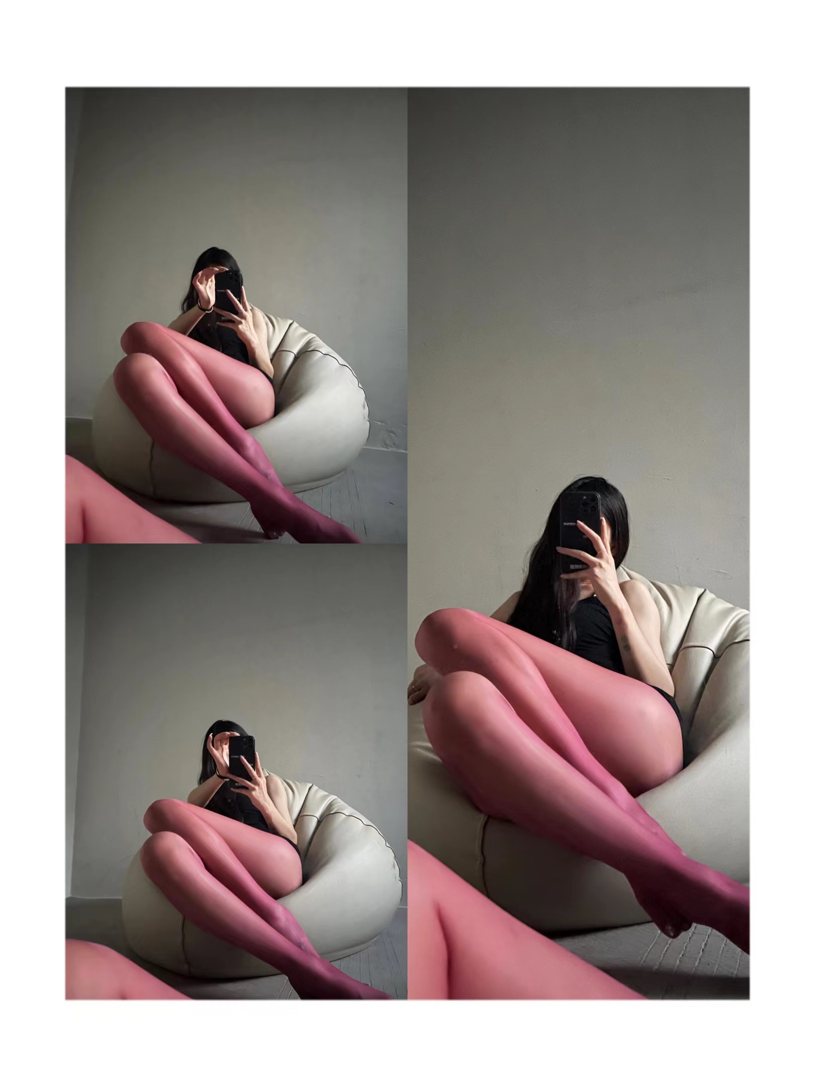粉色的猪陈佩奇微密圈-222 油亮360无痕开裆无缝性感美腿高密丝滑油光超薄连裤袜_第1集