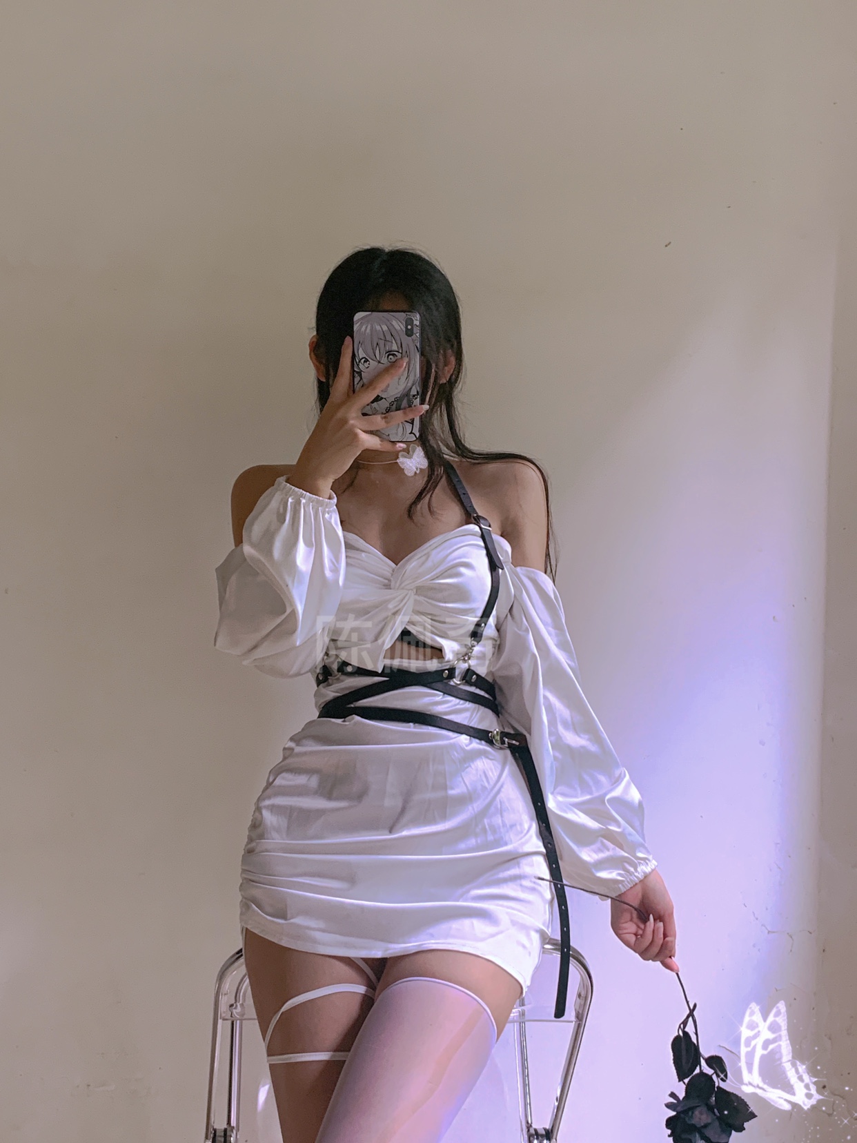粉色的猪陈佩奇微密圈-049 领带JK配饰腰带欧美腰带酷暗黑系_第1集