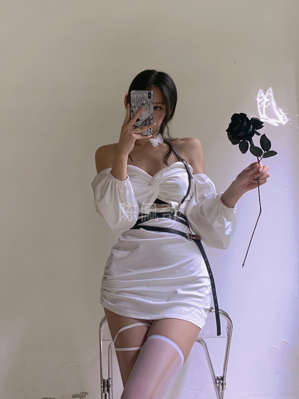 粉色的猪陈佩奇微密圈-049 领带JK配饰腰带欧美腰带酷暗黑系_第1集