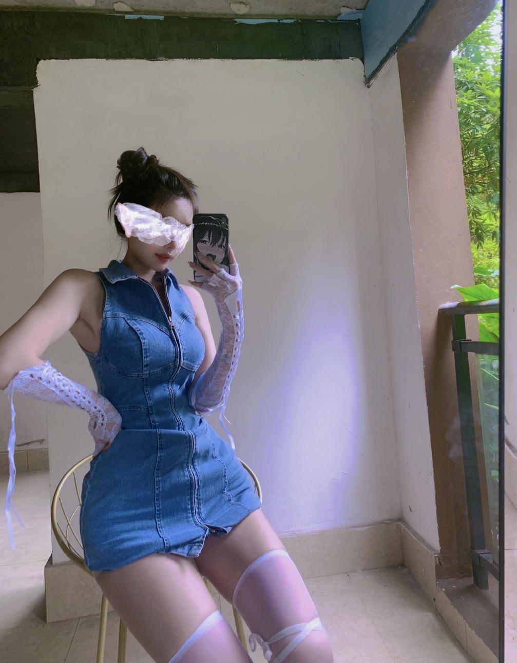 粉色的猪陈佩奇微密圈-055 欧美情趣内衣女性感窄罗口长筒丝袜透明过膝高筒薄袜_第1集