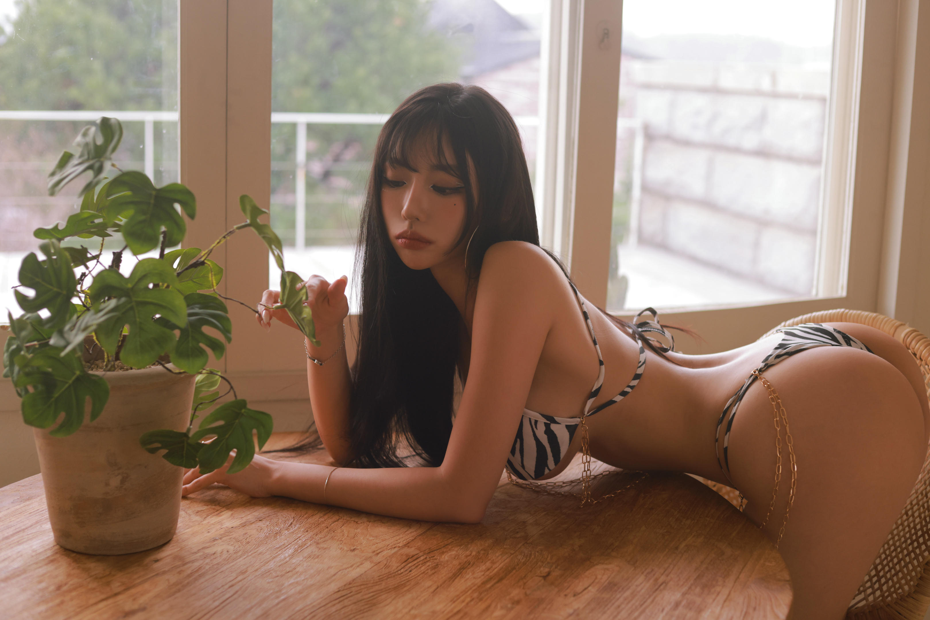韩国美女-圓圓-동그란-ドングラン-Dongeuran NO.007 ZEBRA [167P+19V／4.16GB]_第3集