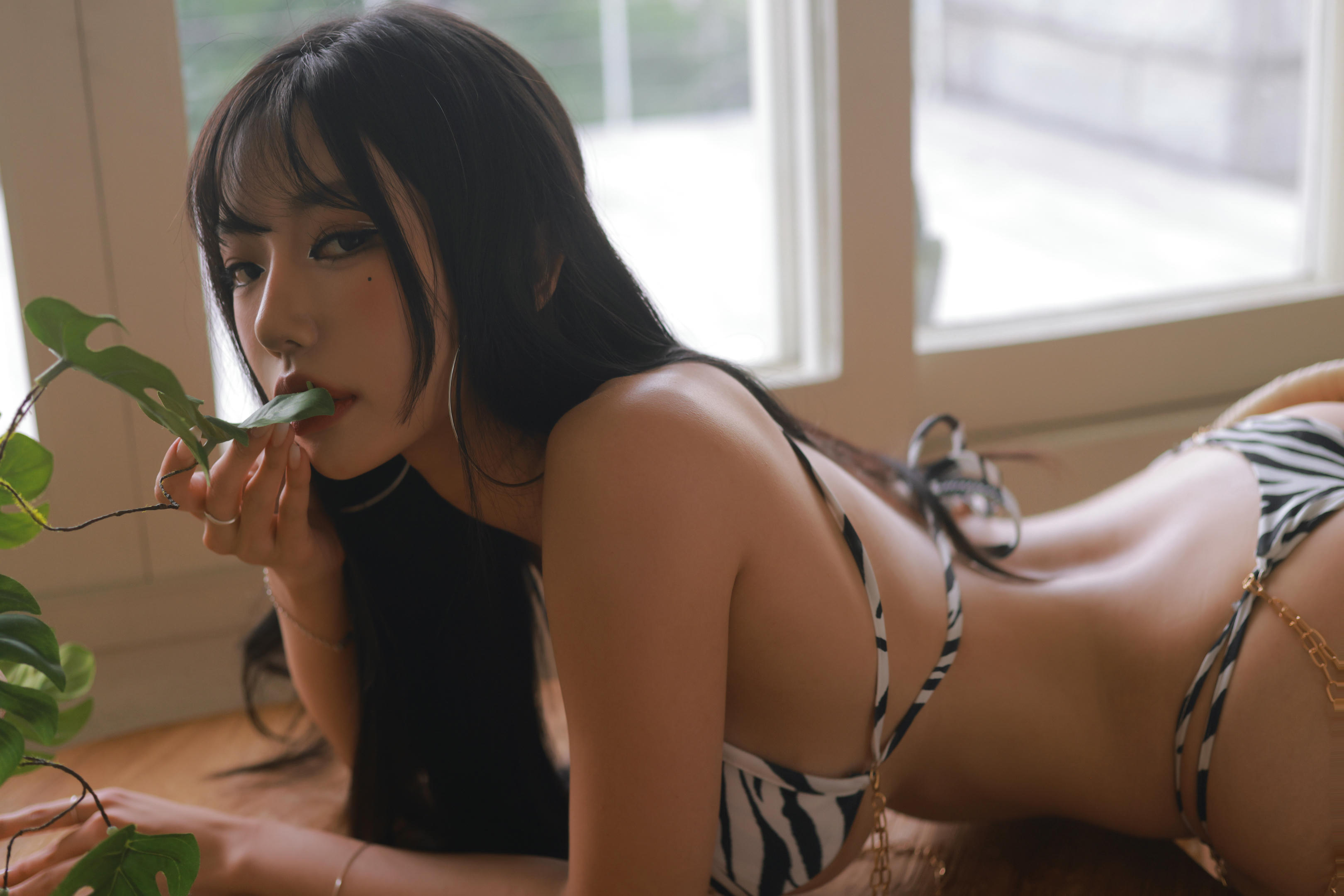 韩国美女-圓圓-동그란-ドングラン-Dongeuran NO.007 ZEBRA [167P+19V／4.16GB]_第3集