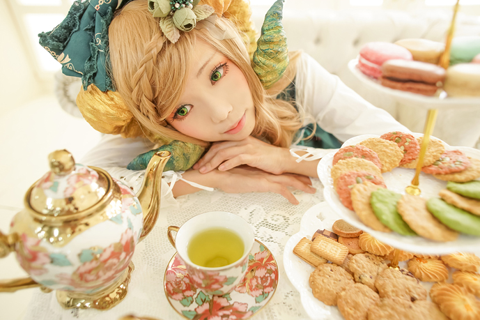 ElyEE子 NO.001 午茶角少女 [27P 84.49 MB]_第2集