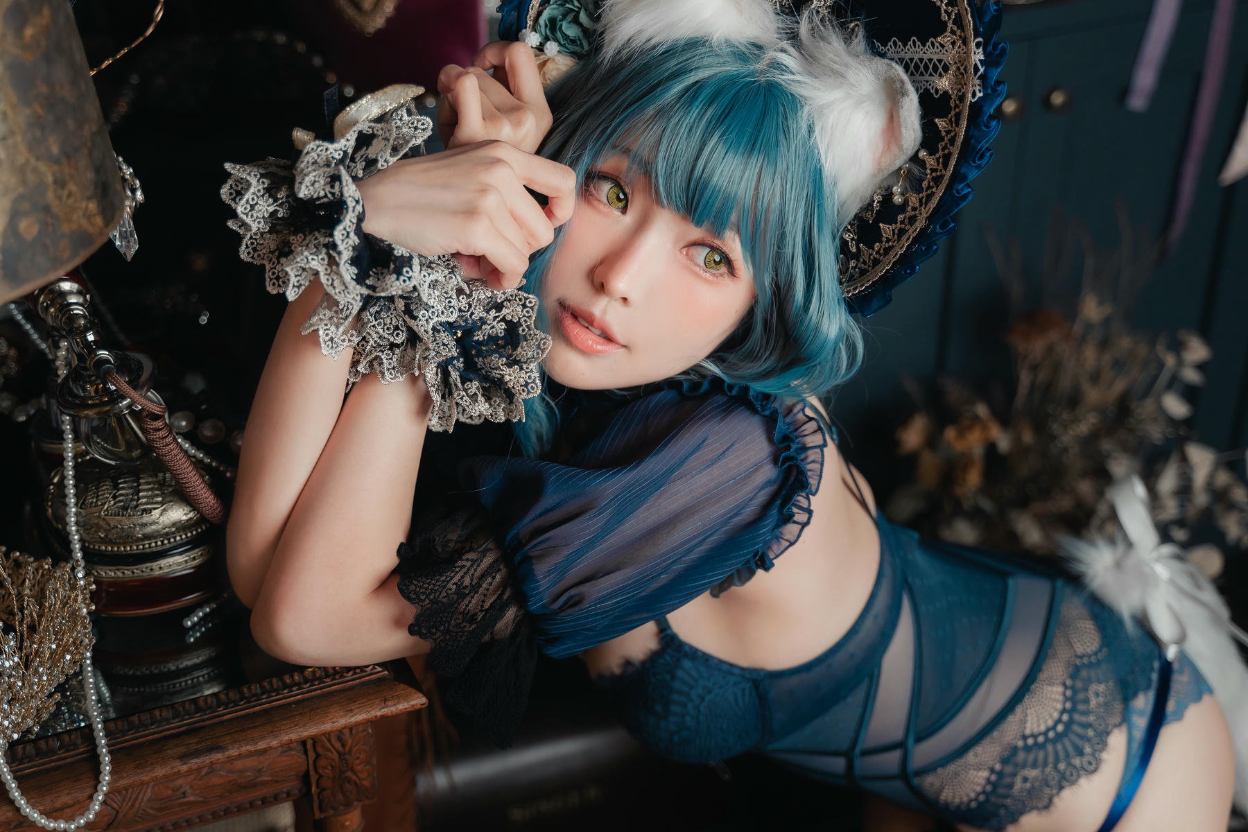 ElyEE子 NO.107 Scottish Fold Cat Doll 摺耳貓少女人形 [60P-208MB]_第2集