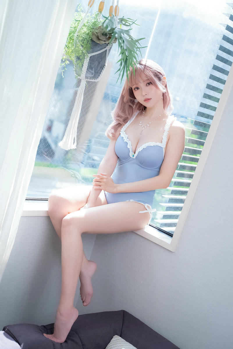 ElyEE子 NO.109 Mist Blue Lady [37P-80MB]_第1集