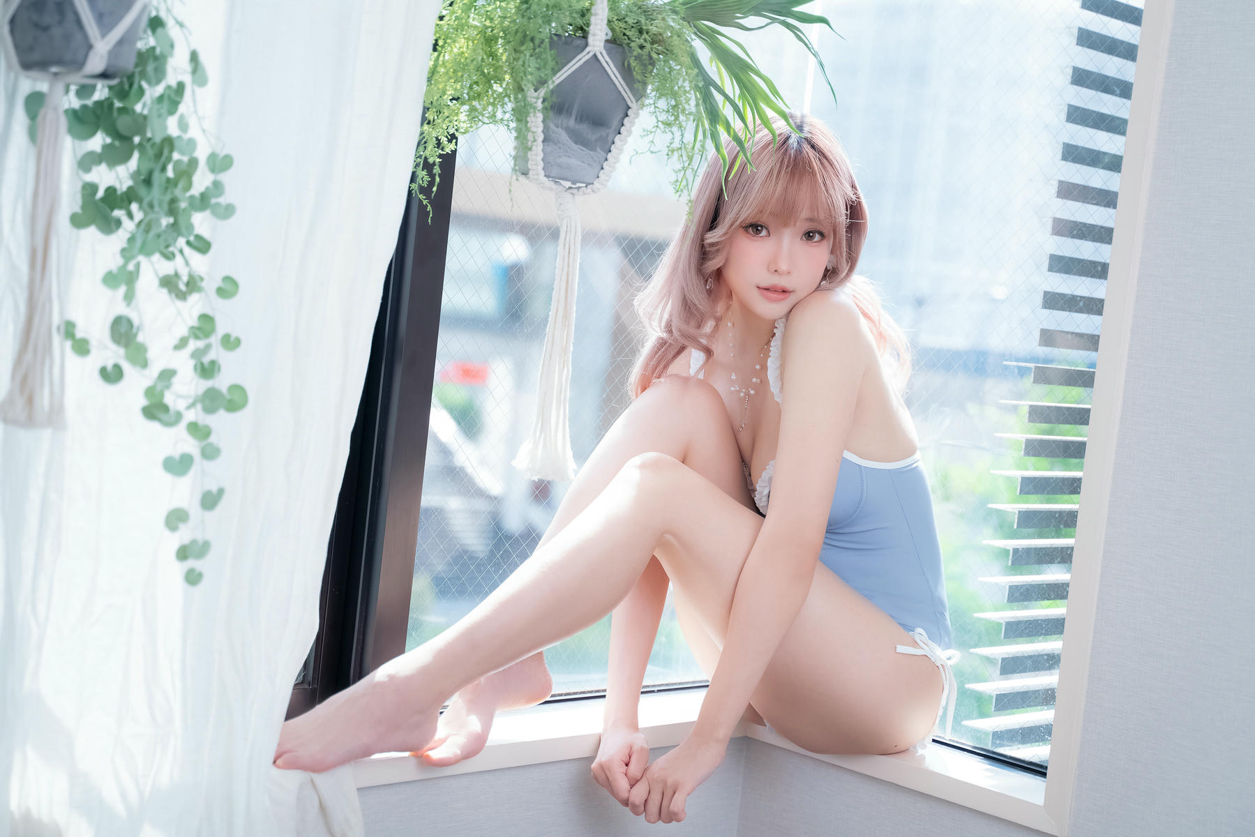 ElyEE子 NO.109 Mist Blue Lady [37P-80MB]_第1集