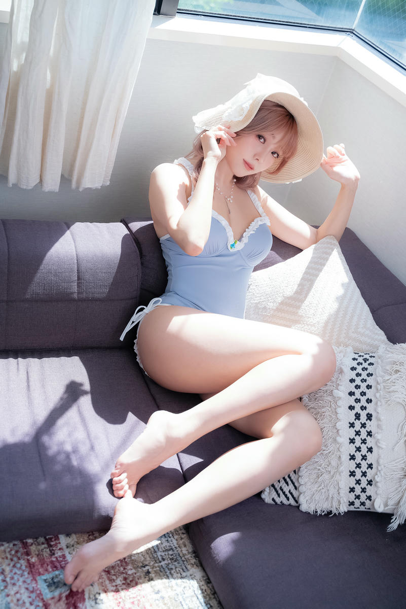 ElyEE子 NO.109 Mist Blue Lady [37P-80MB]_第1集