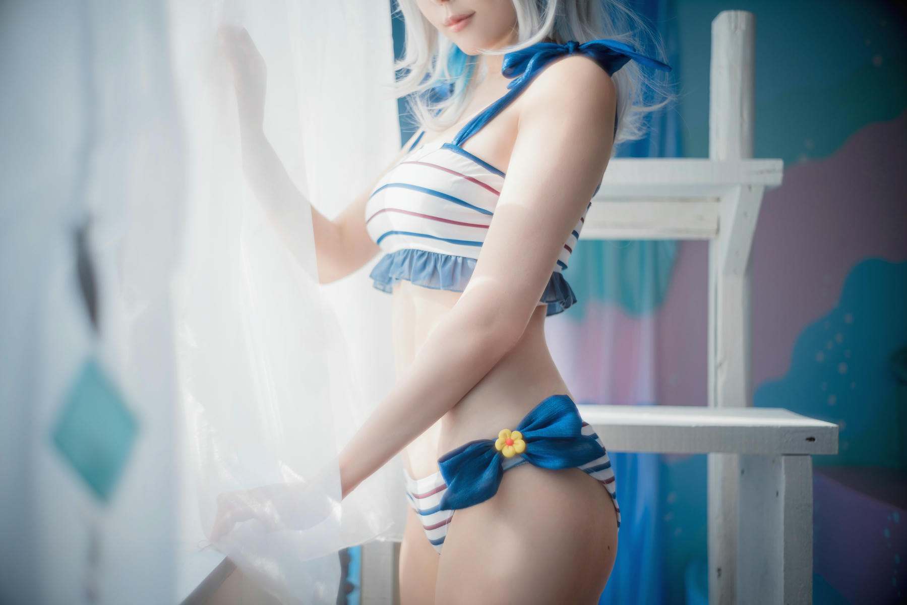 ElyEE子 NO.111 2022.June-T4 (4套+视频) [121P3V-303MB]-A- Gawr Gura Swimsuit_第1集