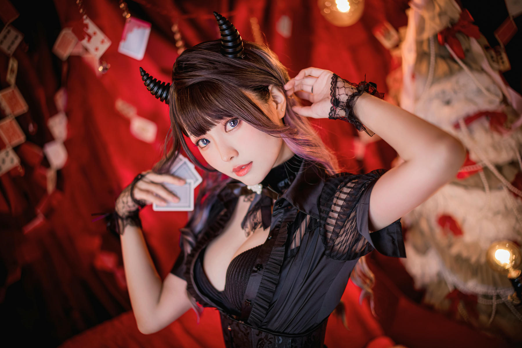 ElyEE子 NO.111 2022.June-T4 (4套+视频) [121P3V-303MB]-B - Devil Croupier_第1集