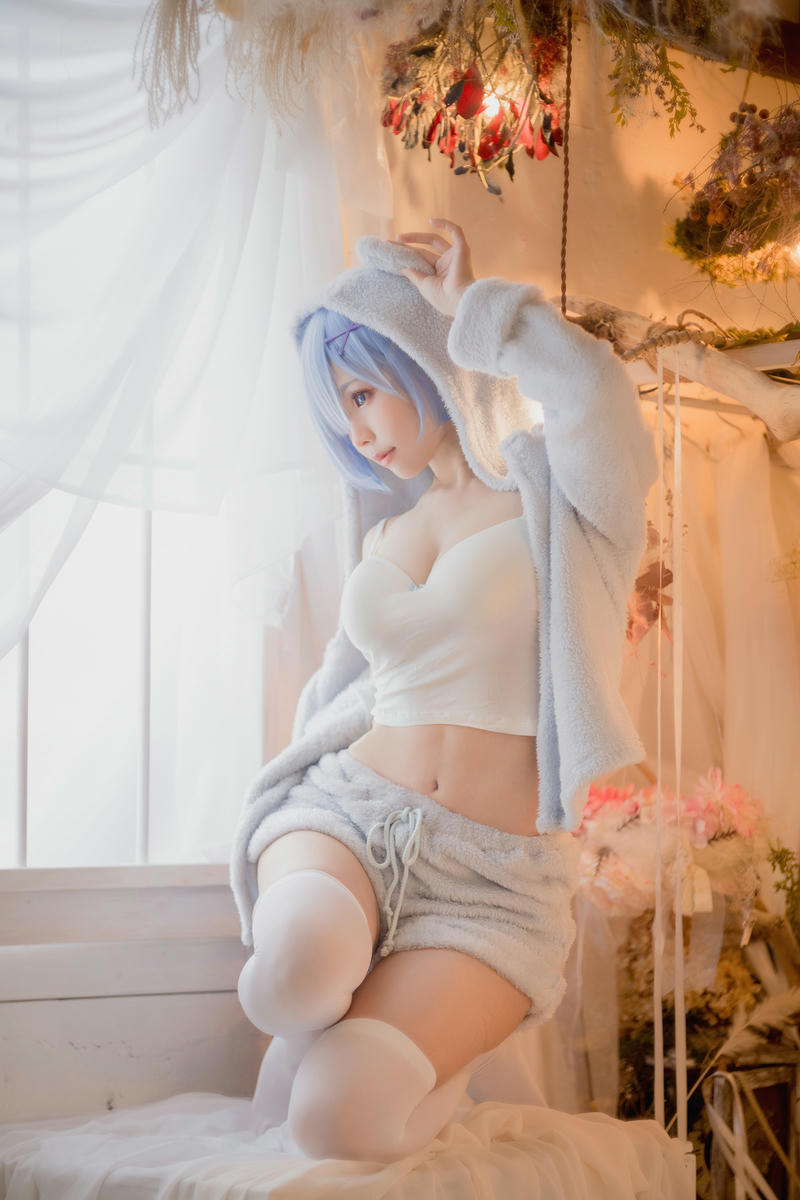 ElyEE子 NO.111 2022.June-T4 (4套+视频) [121P3V-303MB]-C- Rem Pajamas_第1集