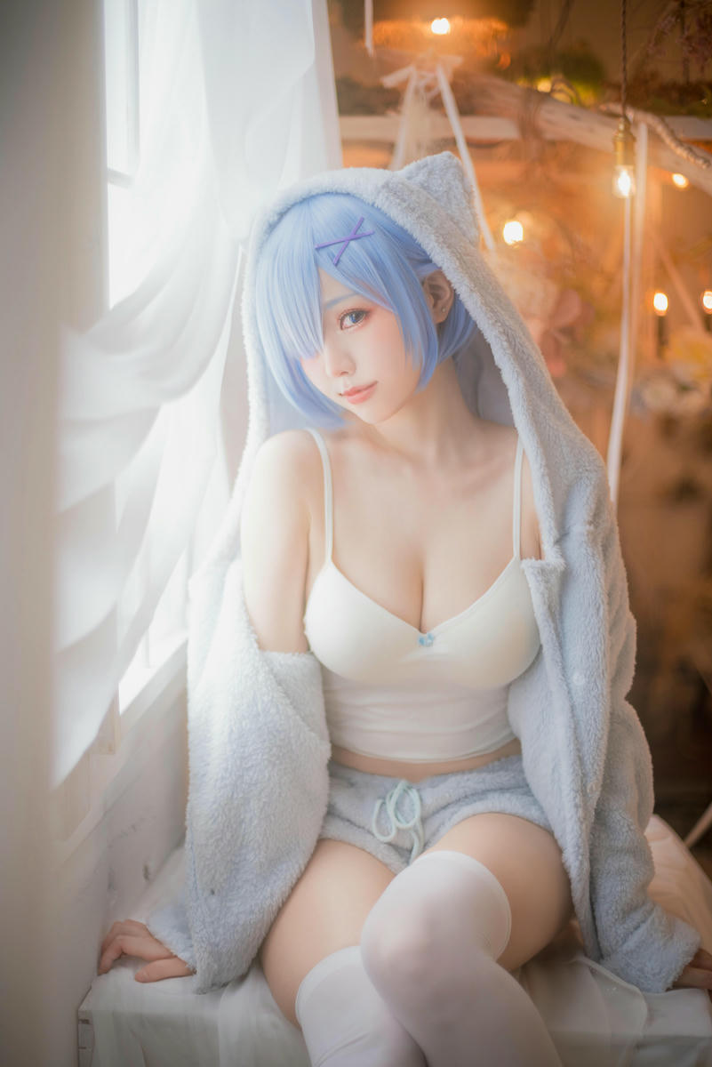 ElyEE子 NO.111 2022.June-T4 (4套+视频) [121P3V-303MB]-C- Rem Pajamas_第1集