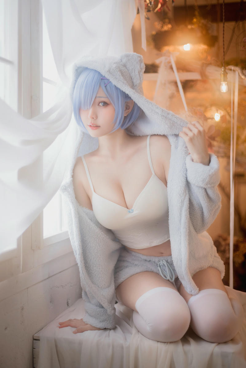 ElyEE子 NO.111 2022.June-T4 (4套+视频) [121P3V-303MB]-C- Rem Pajamas_第1集