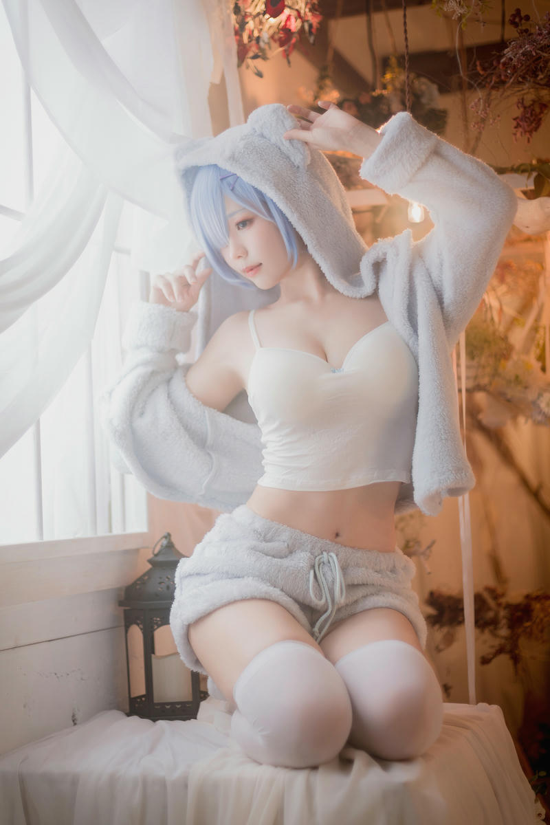 ElyEE子 NO.111 2022.June-T4 (4套+视频) [121P3V-303MB]-C- Rem Pajamas_第2集