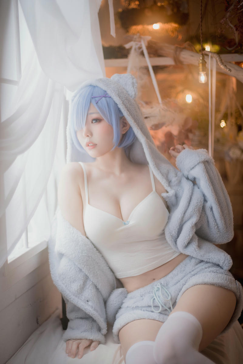ElyEE子 NO.111 2022.June-T4 (4套+视频) [121P3V-303MB]-C- Rem Pajamas_第1集
