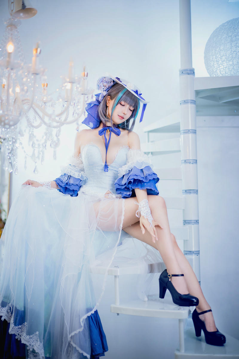 ElyEE子 NO.114 Cheshire Dress柴郡禮服[25P-1V-102.6M]_第1集