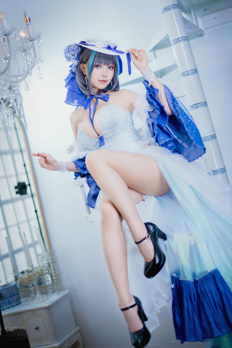ElyEE子 NO.114 Cheshire Dress柴郡禮服[25P-1V-102.6M]_第1集