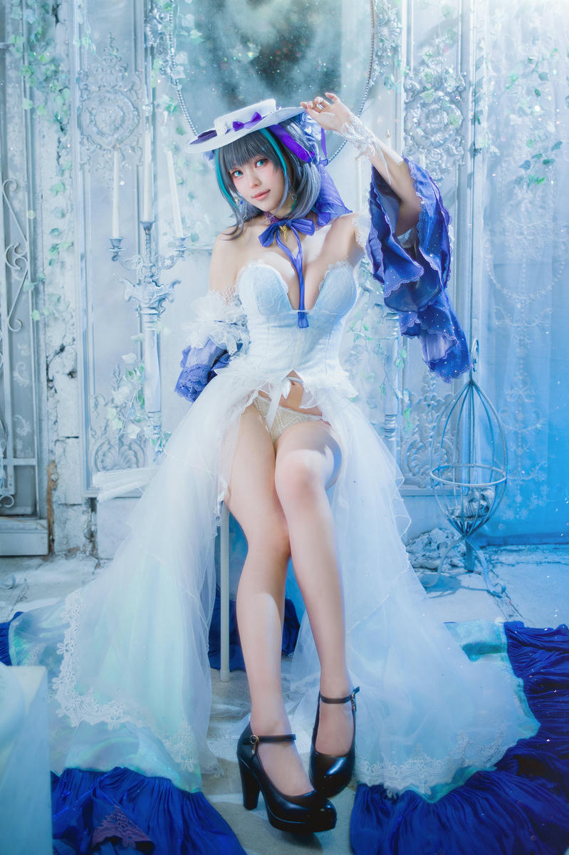 ElyEE子 NO.114 Cheshire Dress柴郡禮服[25P-1V-102.6M]_第2集