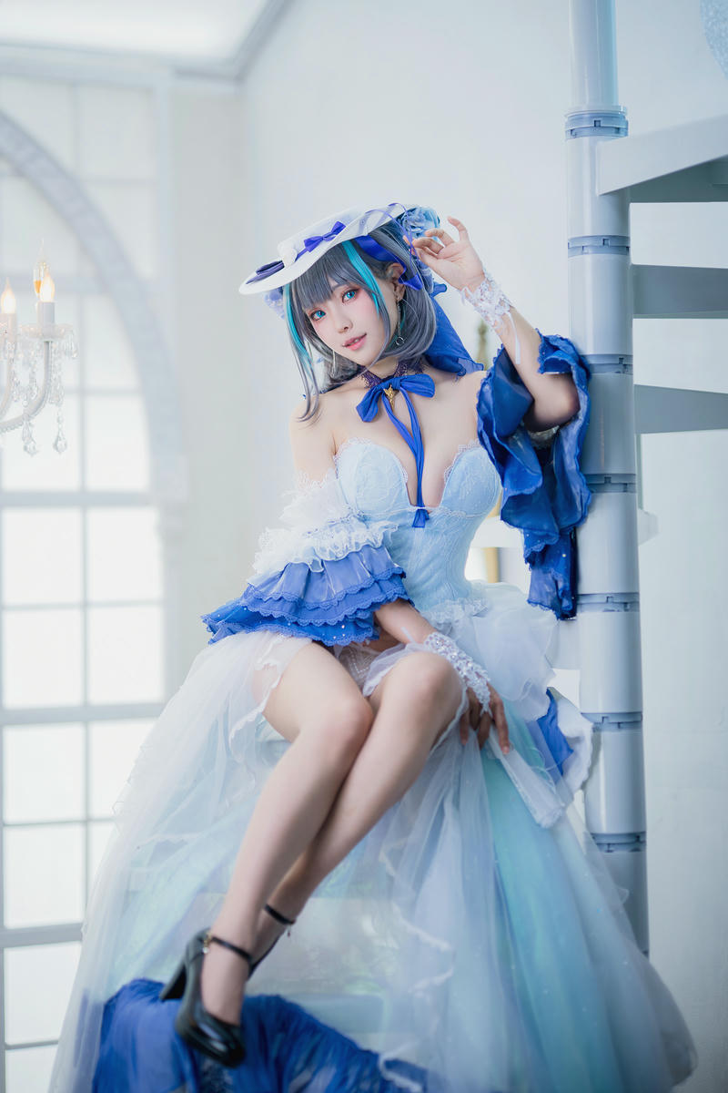 ElyEE子 NO.114 Cheshire Dress柴郡禮服[25P-1V-102.6M]_第1集