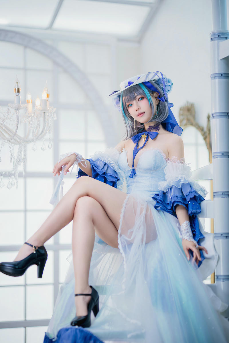 ElyEE子 NO.114 Cheshire Dress柴郡禮服[25P-1V-102.6M]_第1集