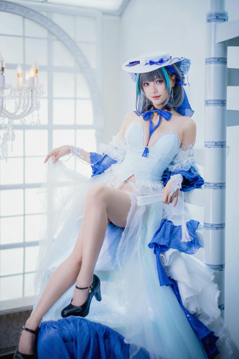 ElyEE子 NO.114 Cheshire Dress柴郡禮服[25P-1V-102.6M]_第1集