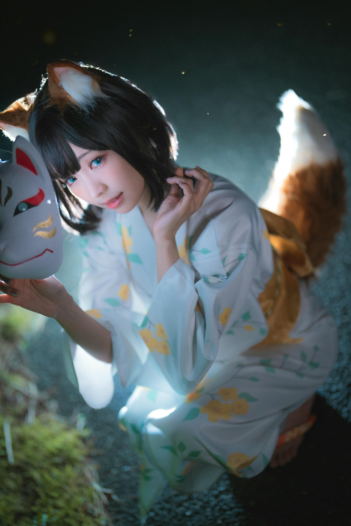 ElyEE子 NO.129 23.July C-Dongitsune Yukata 浴衣狐[26P-1V-132.1M]_第1集