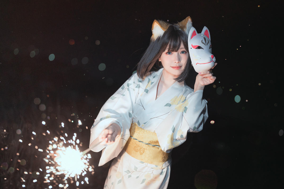 ElyEE子 NO.129 23.July C-Dongitsune Yukata 浴衣狐[26P-1V-132.1M]_第2集