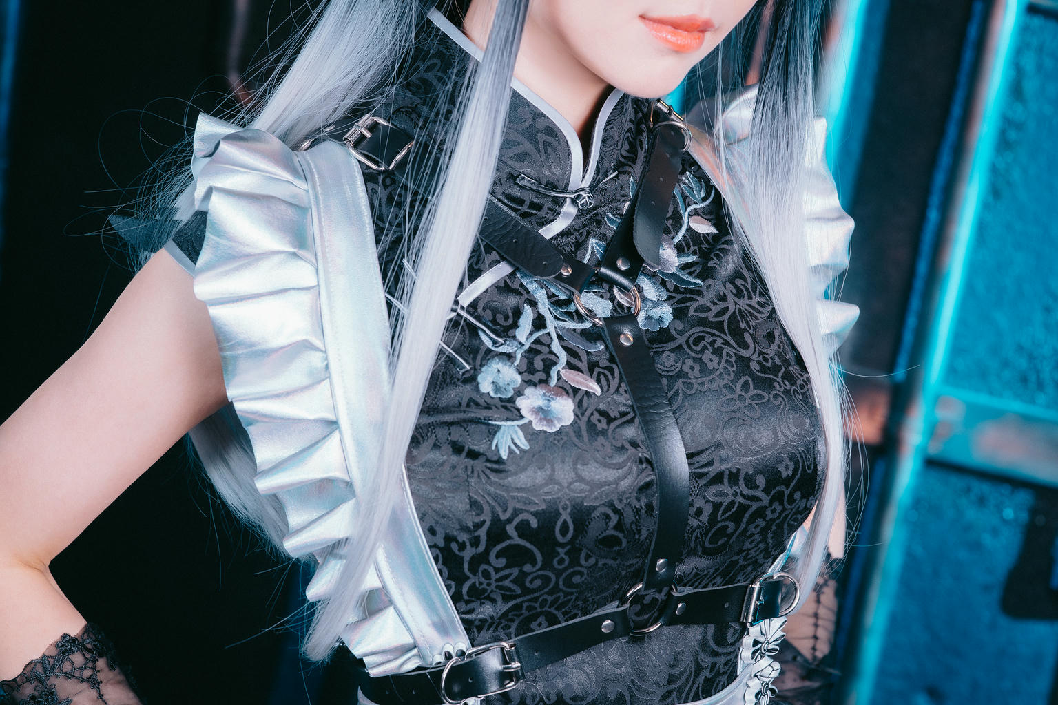 ElyEE子 NO.131 賽博女仆Melanite黑榴石[30P-102.6M]_第1集