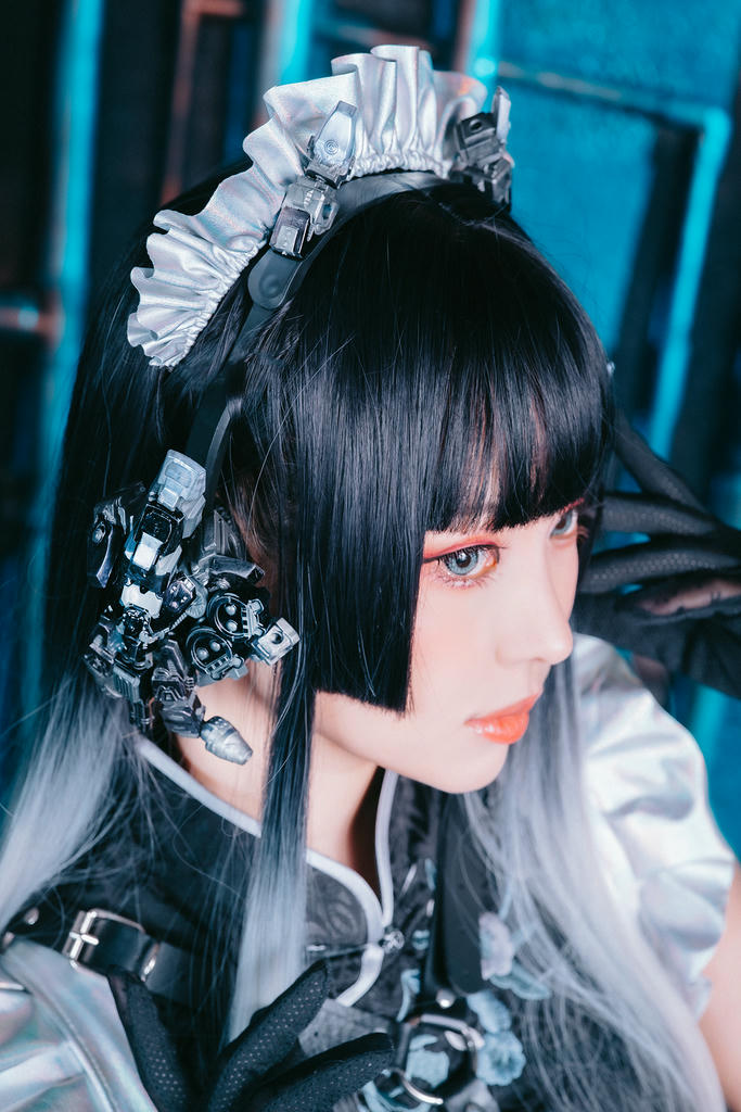 ElyEE子 NO.131 賽博女仆Melanite黑榴石[30P-102.6M]_第2集
