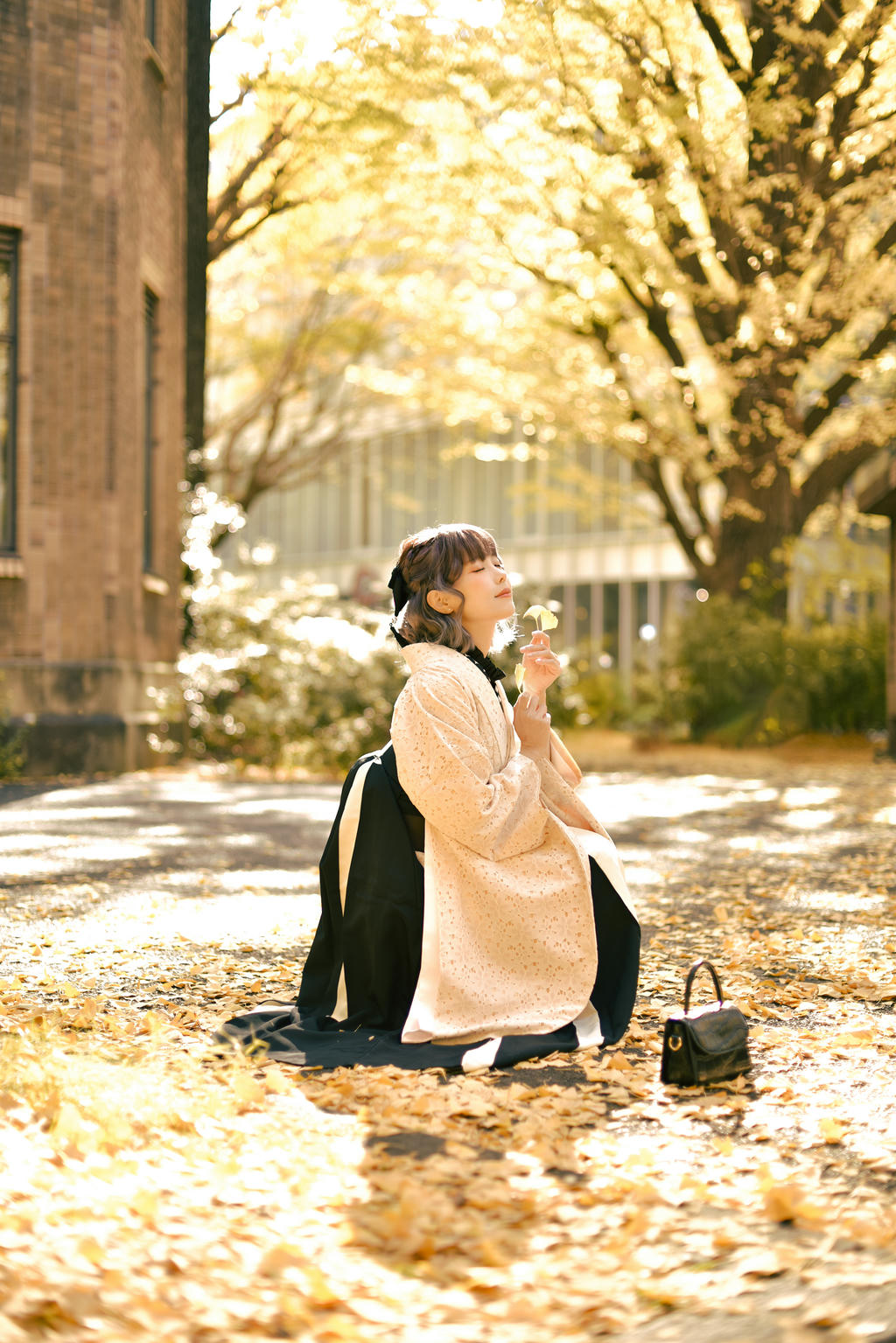 ElyEE子 NO.137 23年11月订阅 [82P5V-311MB]-Ginkgo Hakama_第2集