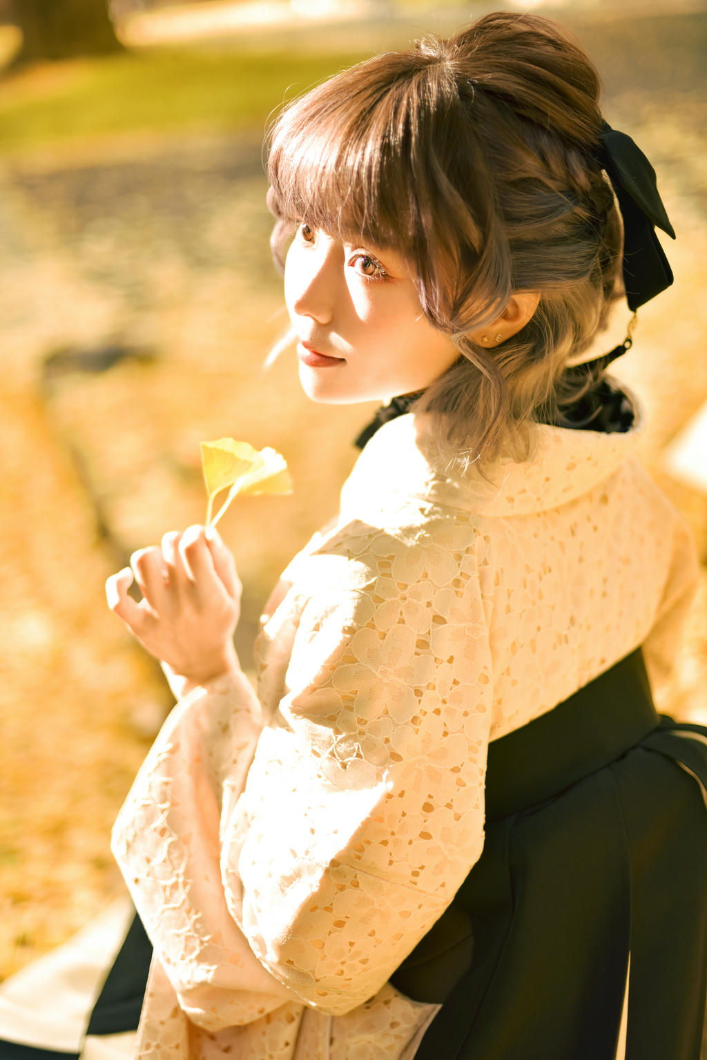 ElyEE子 NO.137 23年11月订阅 [82P5V-311MB]-Ginkgo Hakama_第2集