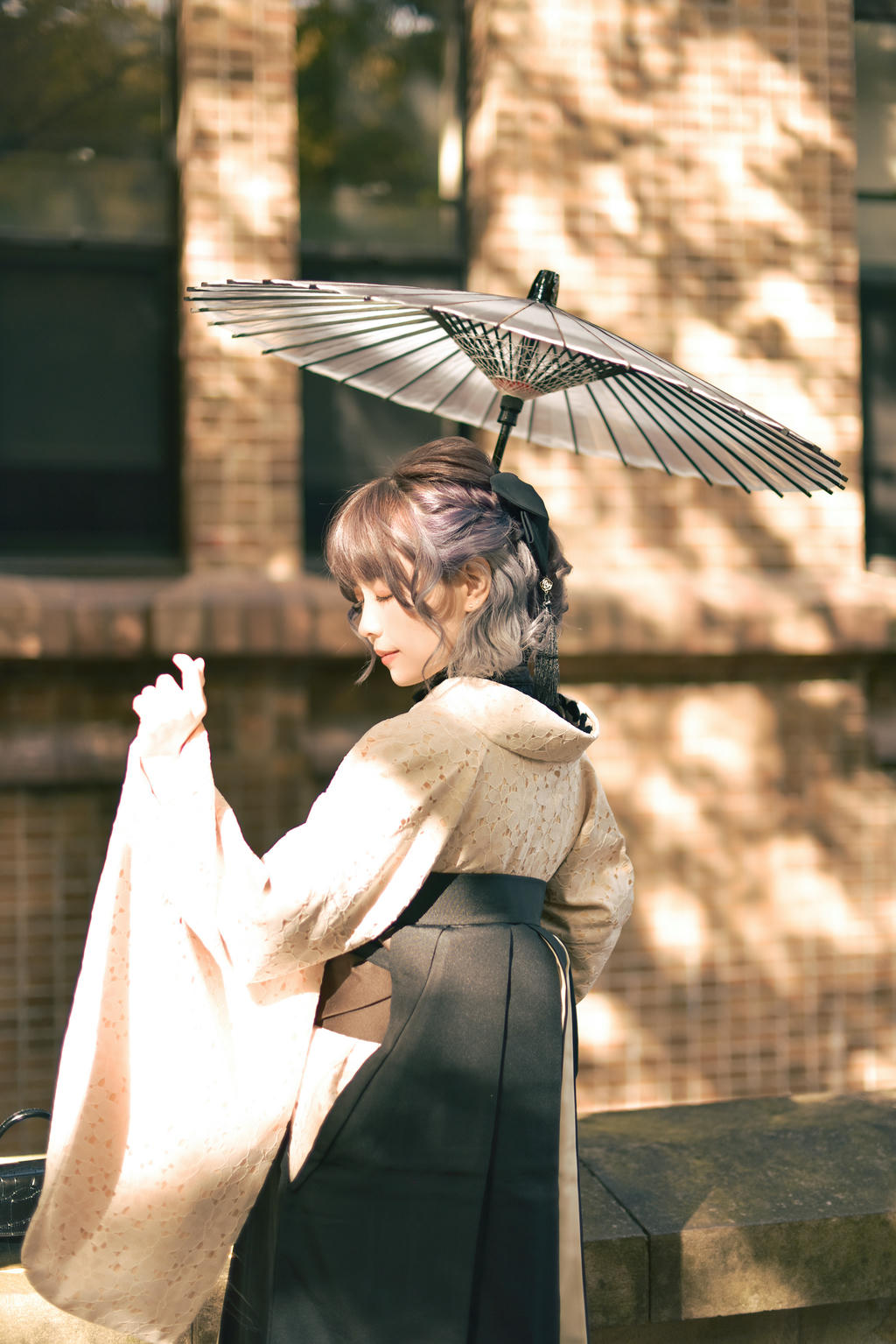 ElyEE子 NO.137 23年11月订阅 [82P5V-311MB]-Ginkgo Hakama_第1集
