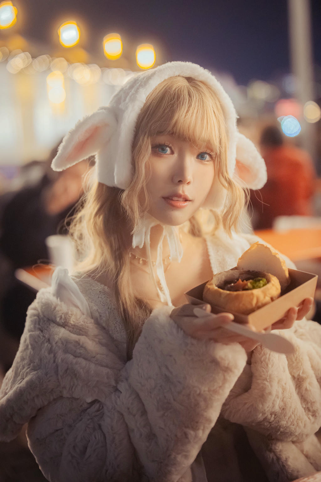 ElyEE子 NO.138 23年12月订阅 [71P5V-253MB]-Ely-Winter Market Lamb_第1集