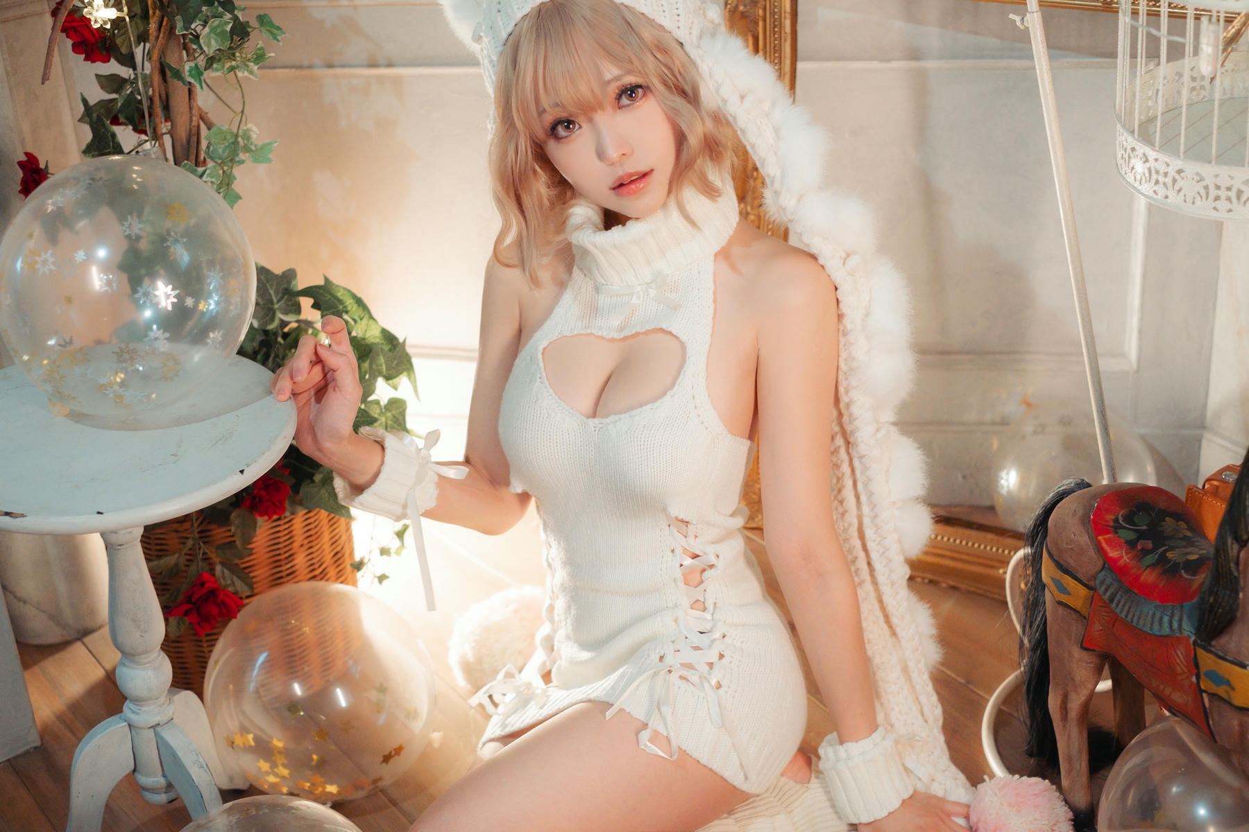 ElyEE子 NO.141 白色 KNITTING[52P-159.3M]_第2集
