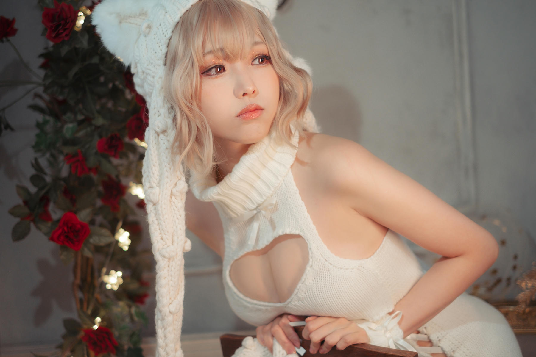ElyEE子 NO.141 白色 KNITTING[52P-159.3M]_第3集