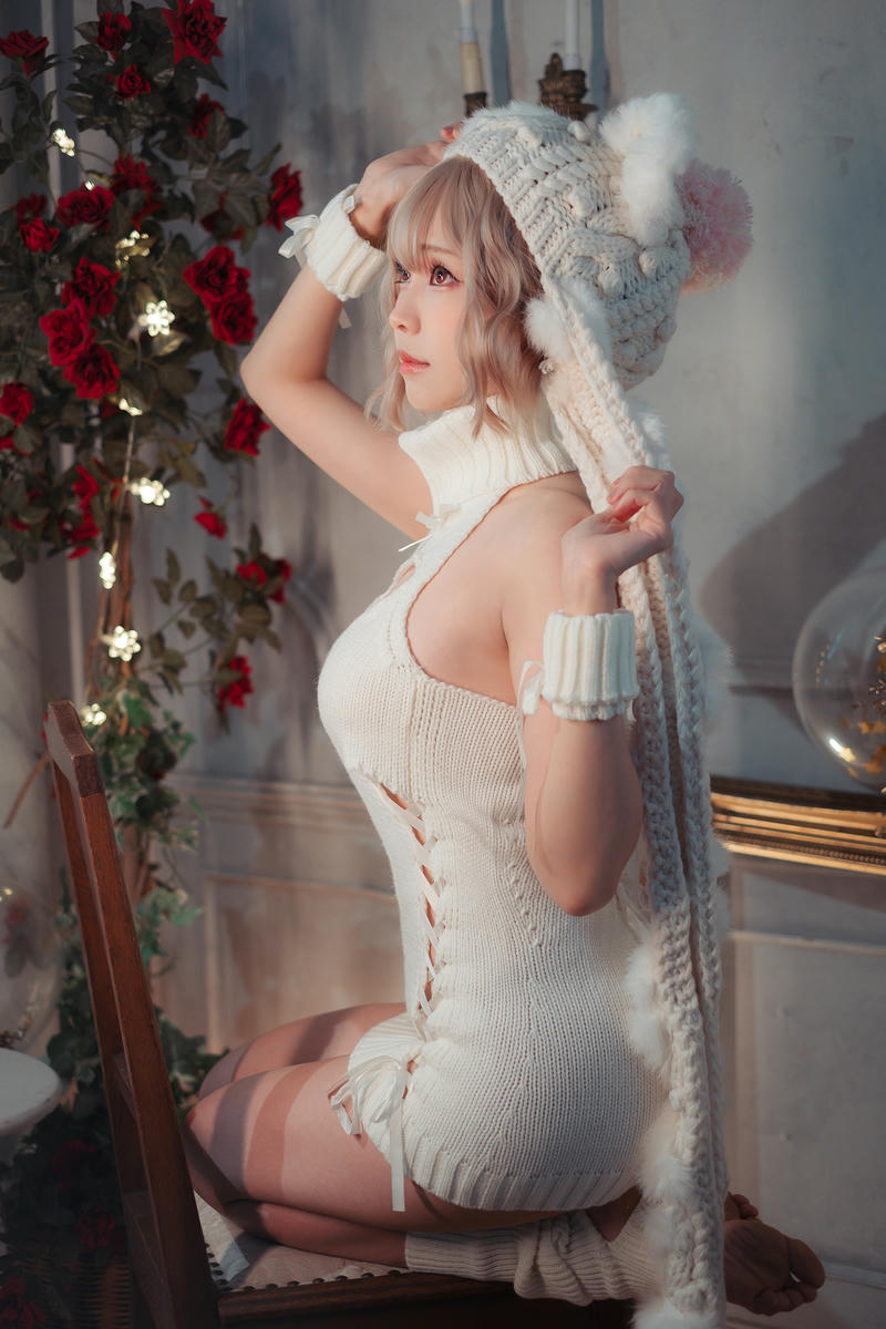 ElyEE子 NO.141 白色 KNITTING[52P-159.3M]_第3集