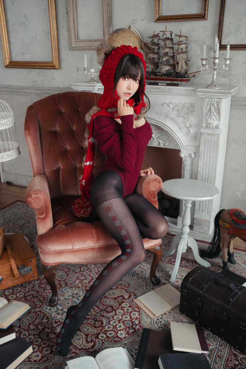ElyEE子 NO.142 红色 KNITTING[52P-110.2M]_第2集