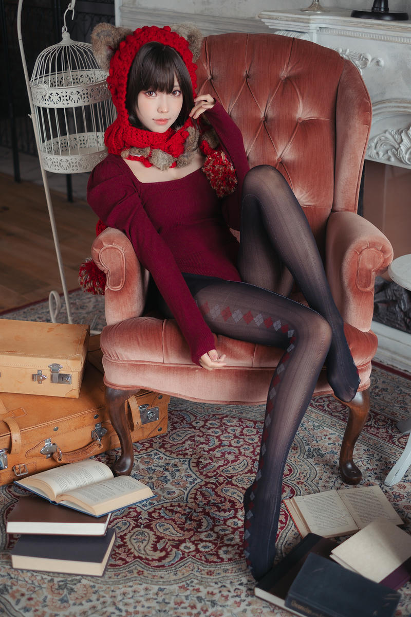 ElyEE子 NO.142 红色 KNITTING[52P-110.2M]_第2集