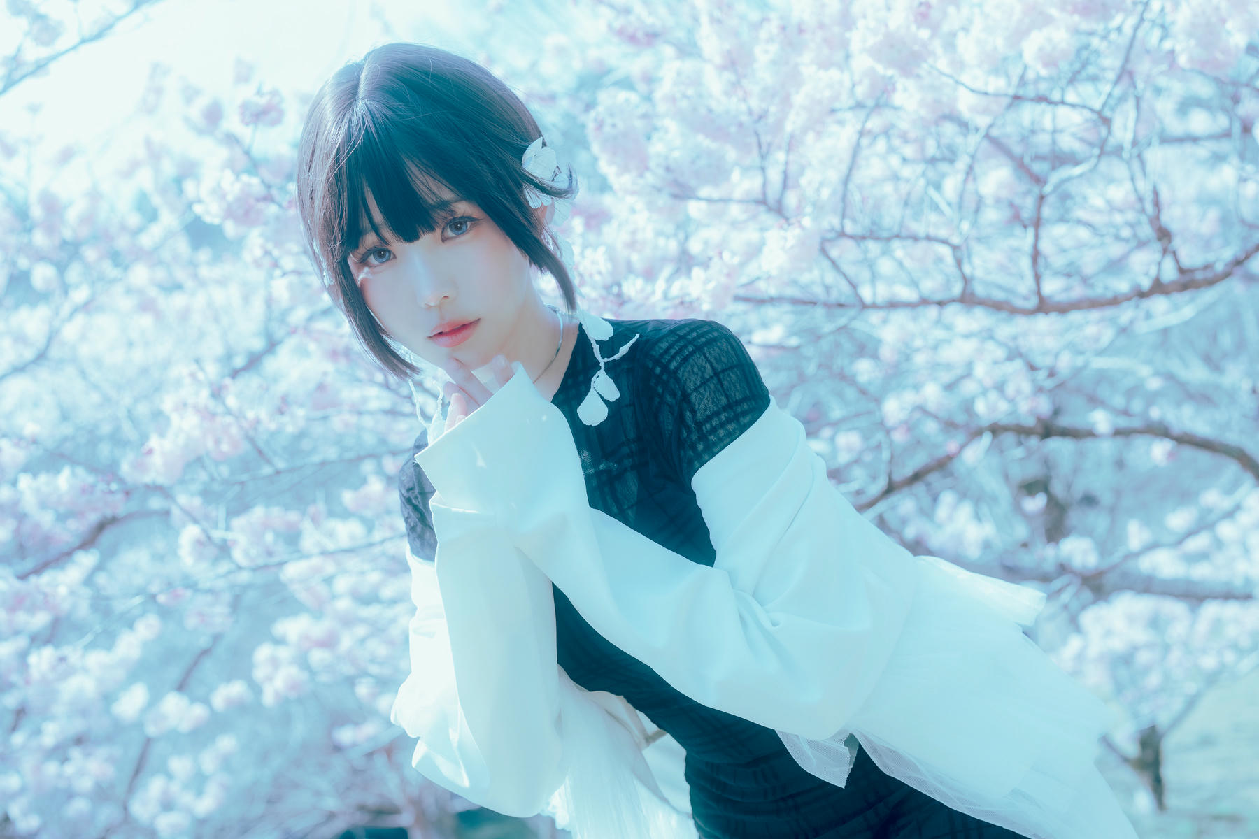 ElyEE子 NO.143 April-Tier 3 [113P5V 424MB]-A.17°C Pink Sakura17°C粉櫻_第1集