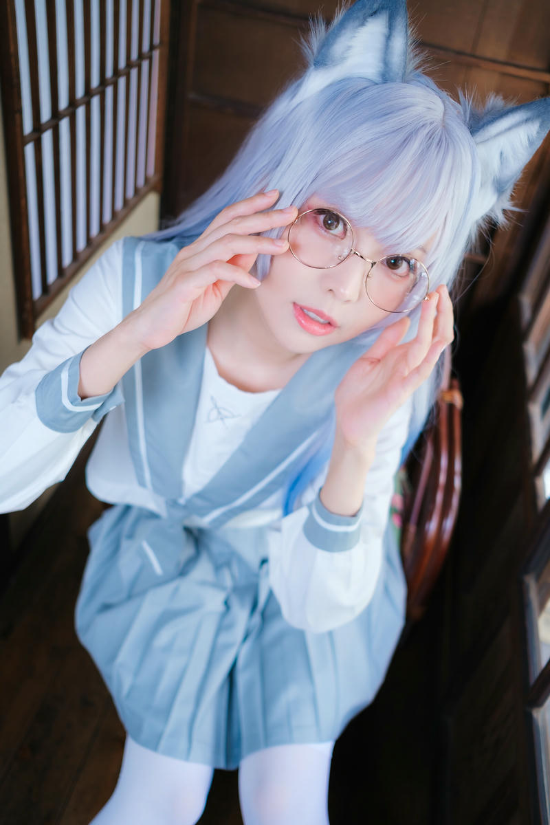 ElyEE子 NO.143 April-Tier 3 [113P5V 424MB]-B.Veranda White Cat緣廊白貓_第1集