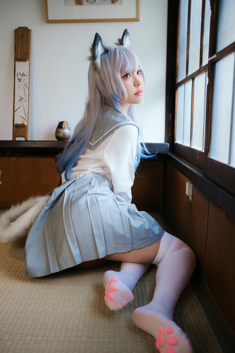 ElyEE子 NO.143 April-Tier 3 [113P5V 424MB]-B.Veranda White Cat緣廊白貓_第2集