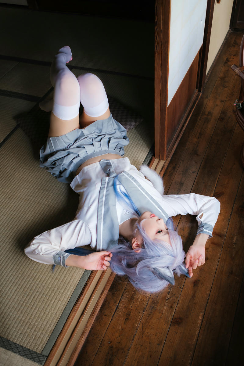ElyEE子 NO.143 April-Tier 3 [113P5V 424MB]-B.Veranda White Cat緣廊白貓_第1集