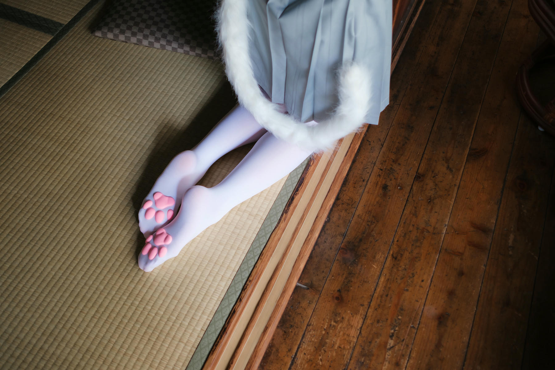 ElyEE子 NO.143 April-Tier 3 [113P5V 424MB]-B.Veranda White Cat緣廊白貓_第1集