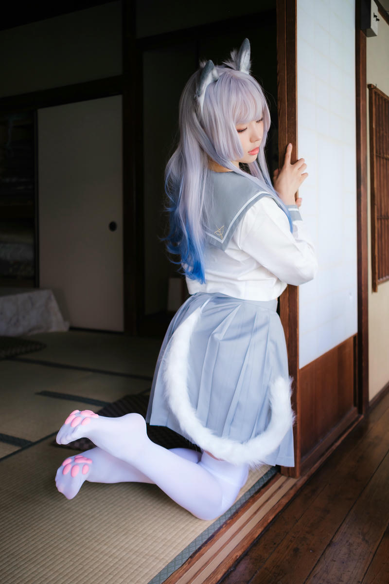 ElyEE子 NO.143 April-Tier 3 [113P5V 424MB]-B.Veranda White Cat緣廊白貓_第1集