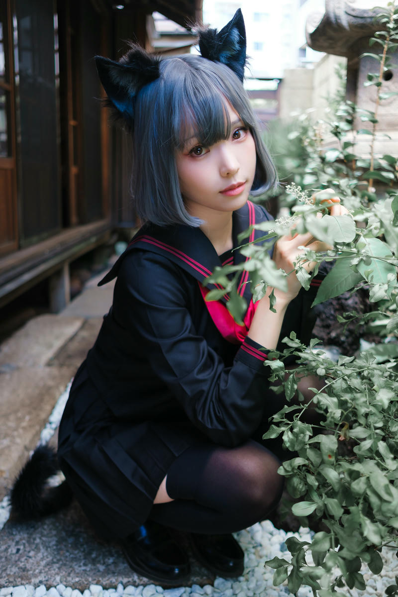 ElyEE子 NO.143 April-Tier 3 [113P5V 424MB]-C.Veranda Black Cat緣廊黑貓_第1集