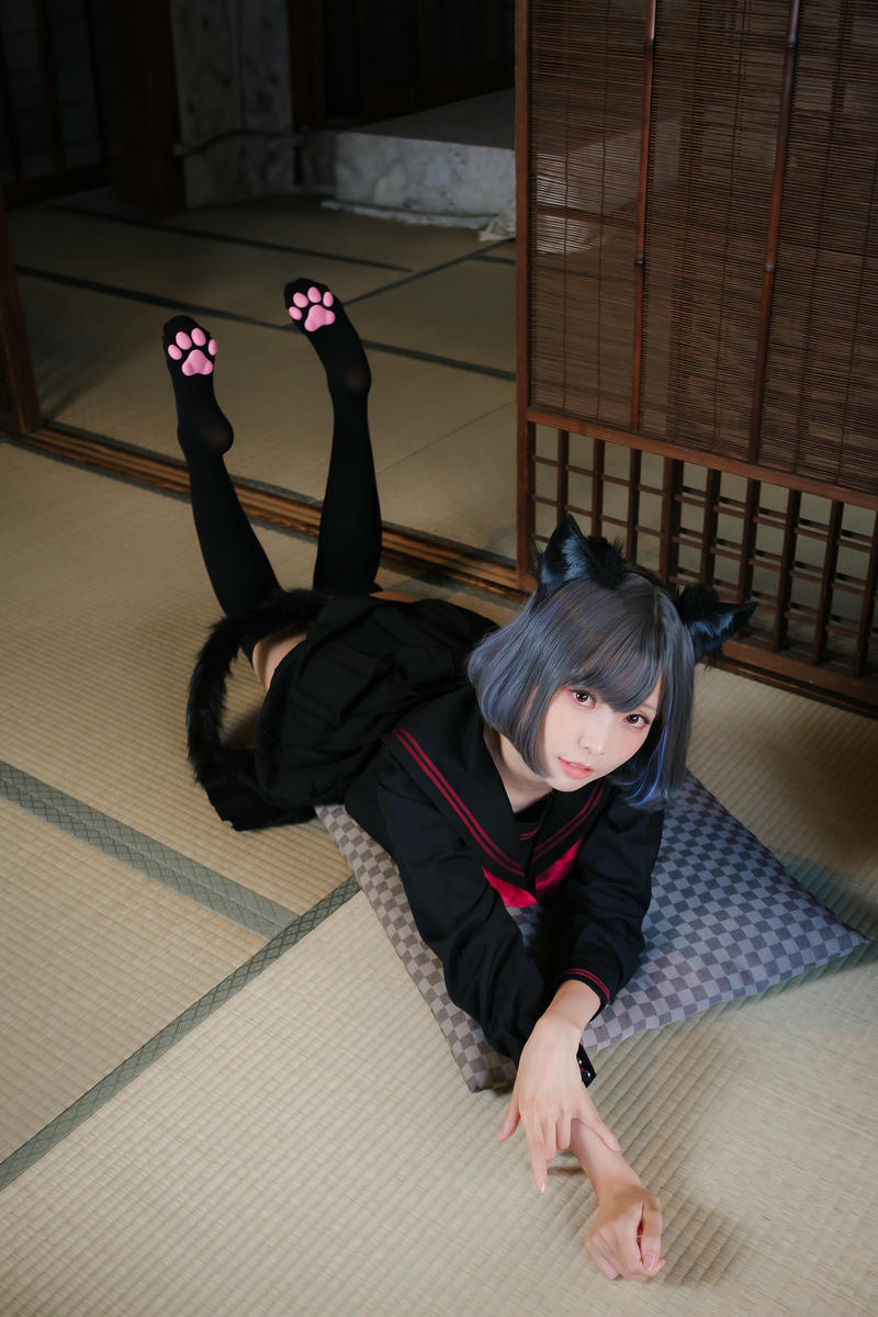 ElyEE子 NO.143 April-Tier 3 [113P5V 424MB]-C.Veranda Black Cat緣廊黑貓_第1集