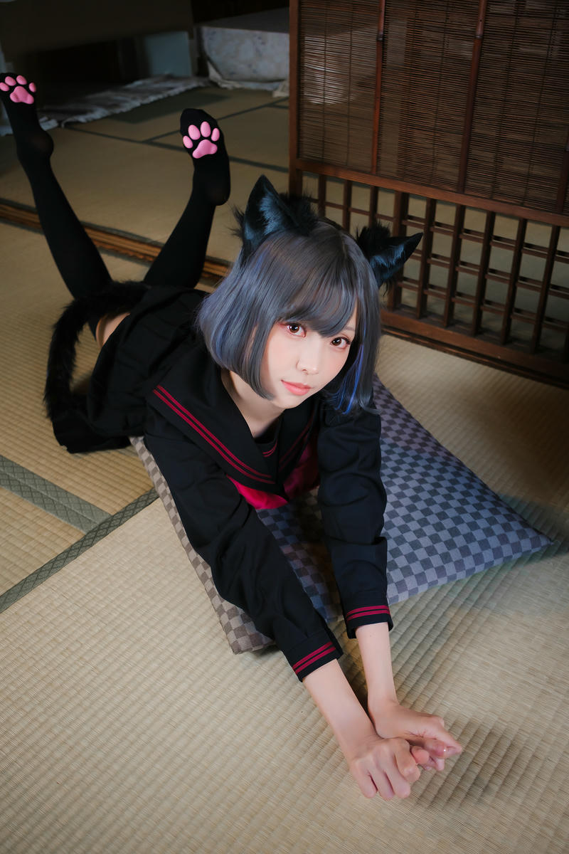 ElyEE子 NO.143 April-Tier 3 [113P5V 424MB]-C.Veranda Black Cat緣廊黑貓_第1集